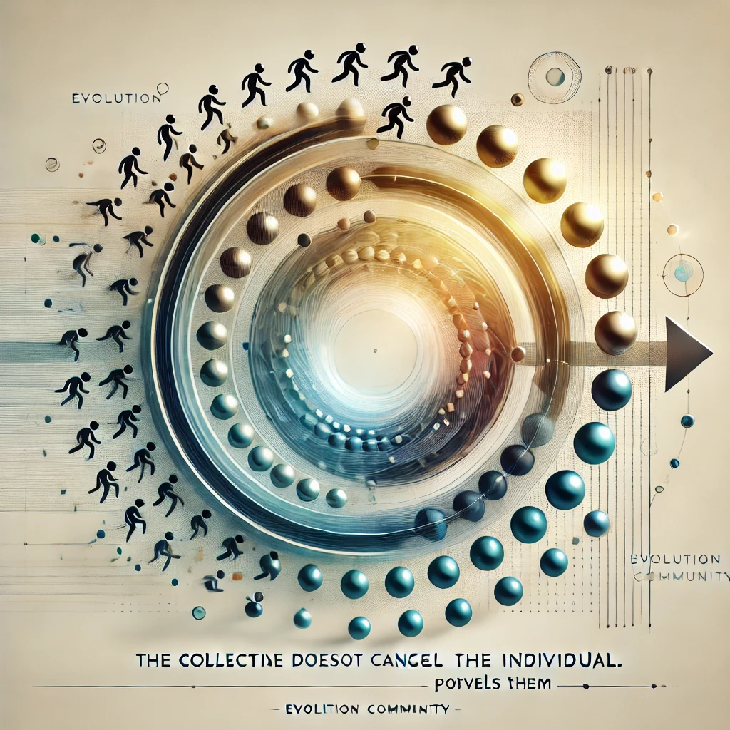 La paradoja de Aristóteles y la fuerza del conjunto: una teoría del avance colectivo