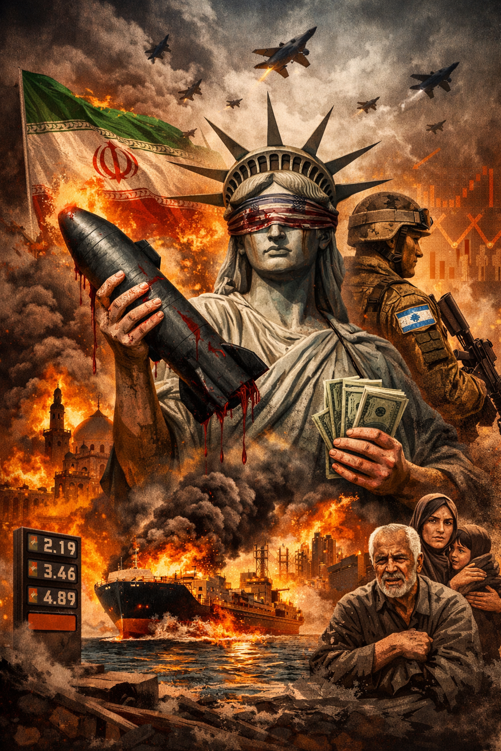 Guerra de EE. UU. e Israel contra Irán: ilegalidad, shock energético y deriva psicológica hacia el caos